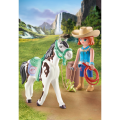 Playmobil Horses Of Waterfall - Η Ellie Με Το Άλογo Sawdust 71358