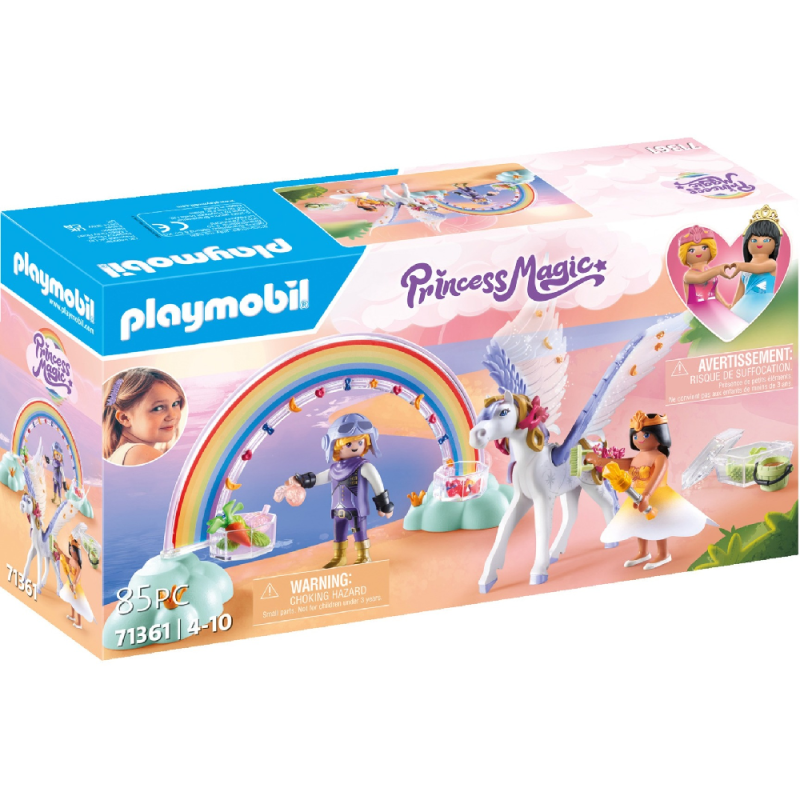 Playmobil Princess Magic - Πήγασος Και Πριγκίπισσες Του Ουράνιου Τόξου 71361