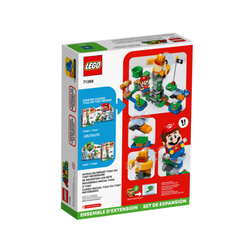Lego Super Mario - Boss Sumo Bro Topple Tower Expansion Set 71388