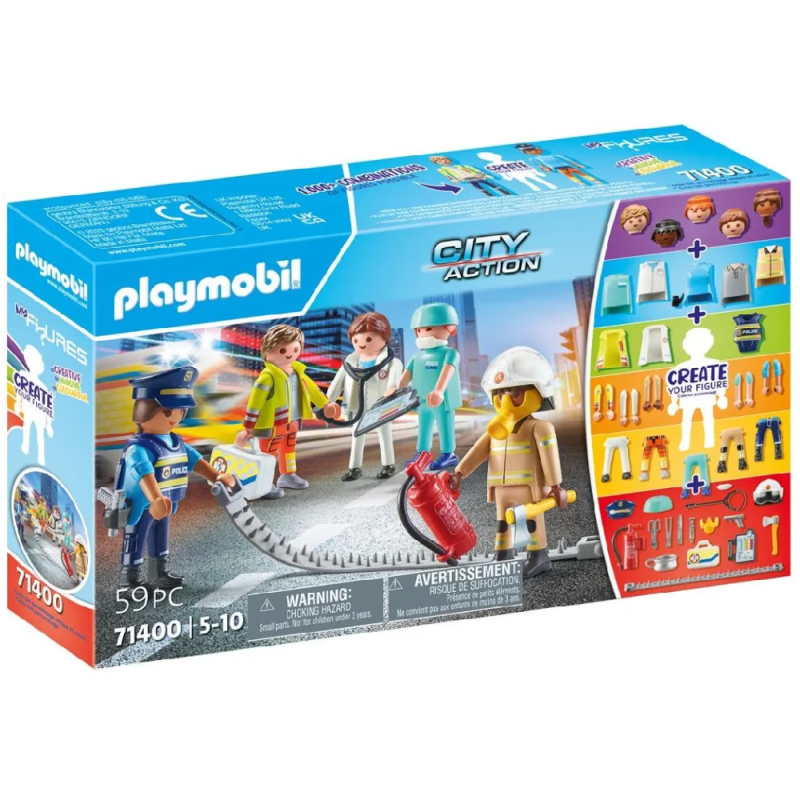 Playmobil My Figures - Ομάδα Διάσωσης 71400
