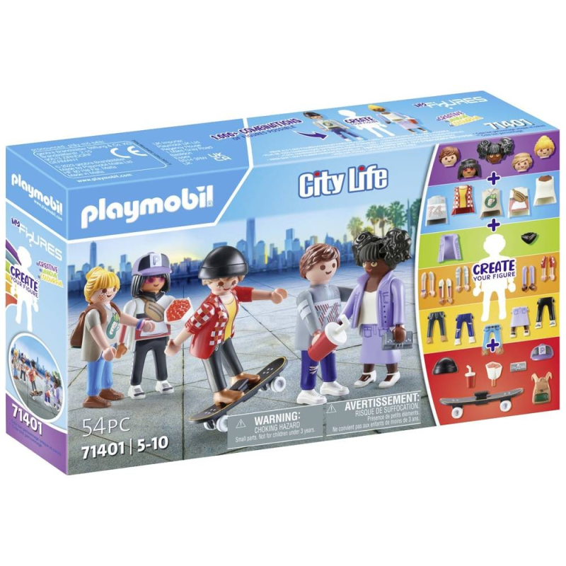 Playmobil My Figures - Ζωή Στην Πόλη 71401