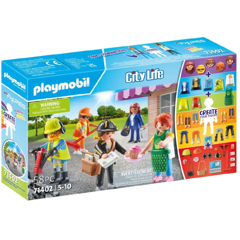 Playmobil My Figures - Επαγγέλματα Στην Πόλη 71402