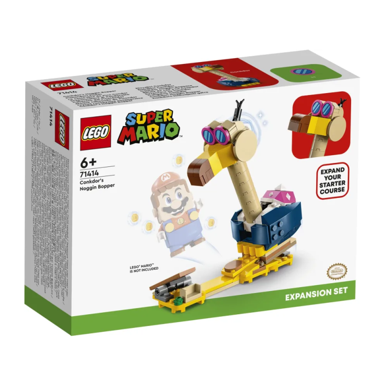 Lego Super Mario - Conkdor's Noggin Bopper Expansion Set 71414