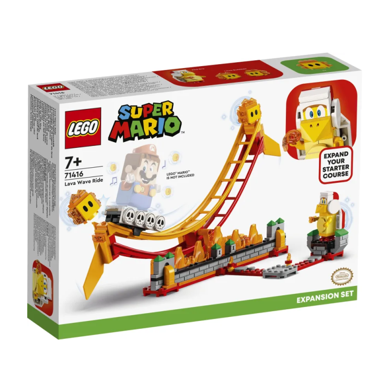 Lego Super Mario - Lava Wave Ride Expansion Set 71416