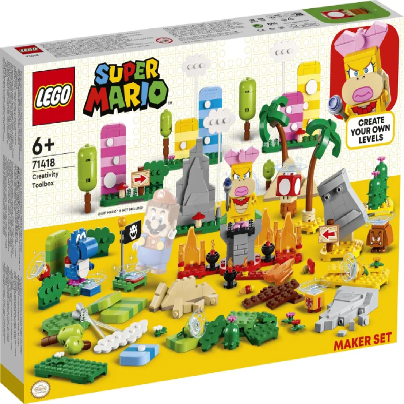Lego Super Mario - Creativity Toolbox Maker Set 71418