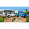 Playmobil Family Fun - Οικογενειακές Διακοπές Με Ρυμουλκούμενο Τροχόσπιτο 71423