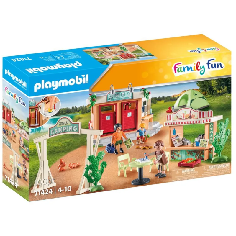 Playmobil Family Fun - Οργανωμένο Camping 71424