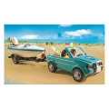 Playmobil Family Fun -  Όχημα Με Ταχύπλοο Σκάφος Και Υποβρύχιο Μοτέρ 71589