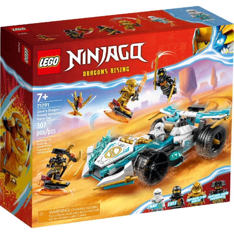 Lego Ninjago - Zane’s Dragon Power Spinjitzu Race Car 71791