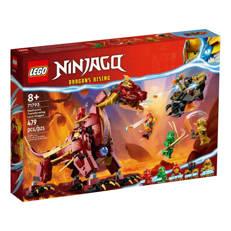 Lego Ninjago - Heatwave Transforming Lava Dragon 71793