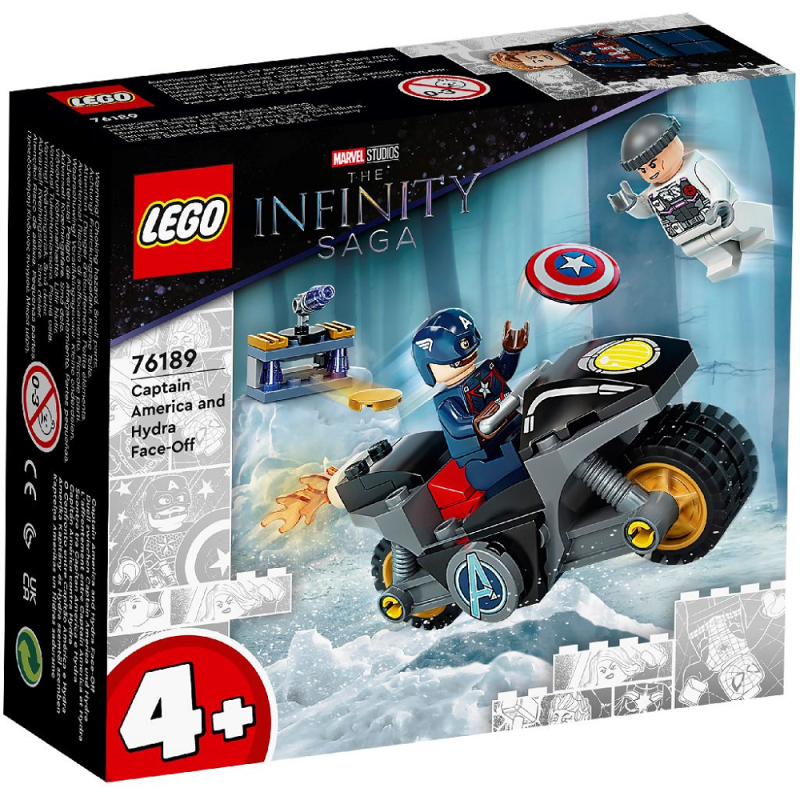 Lego Marvel - Captain America And Hydra Face-Off 76189