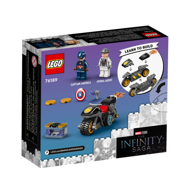 Lego Marvel - Captain America And Hydra Face-Off 76189