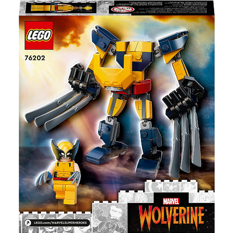 Lego Marvel - Wolverine Mech Armour 76202