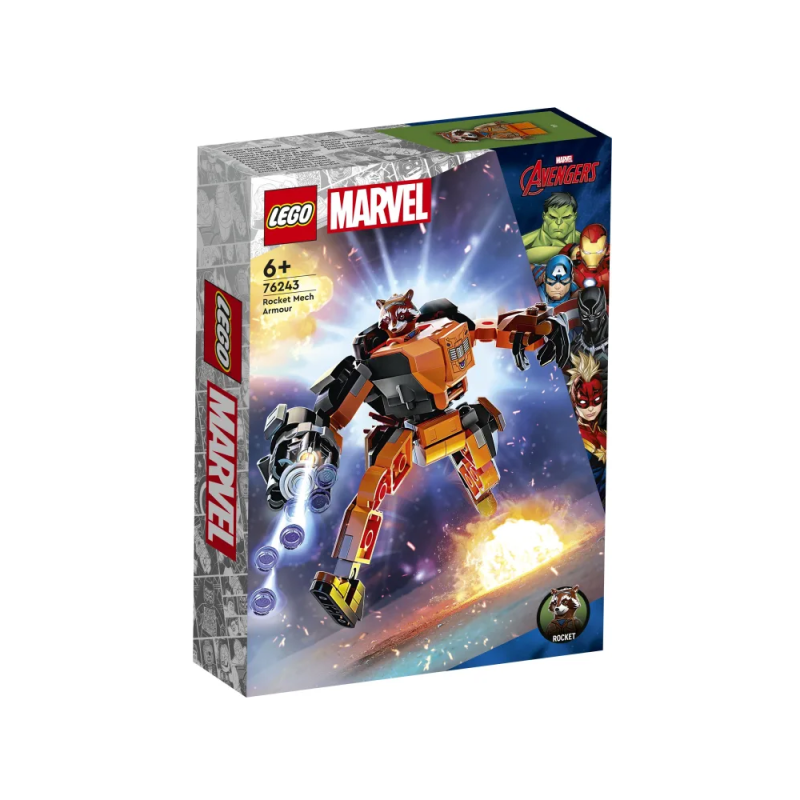 Lego Marvel - Rocket Mech Armour 76243