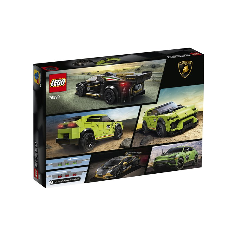 Lego Speed Champions - Lamborghini Urus ST-X Και Lamborghini Huracan Super Trofeo EVO 76899
