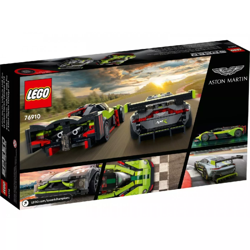 Lego Speed Champions - Aston Martin Valkyrie AMR Pro and Aston Martin Vantage GT3 76910