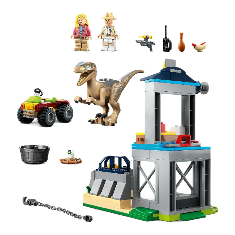 Lego Jurassic World - Velociraptor Escape 76957