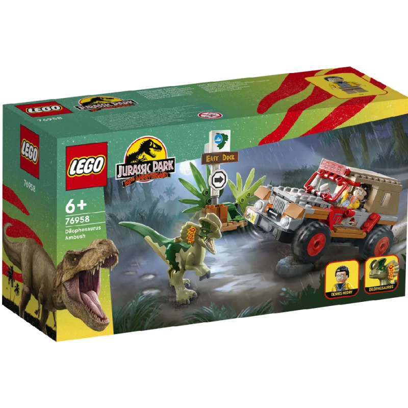 Lego Jurassic World - Dilophosaurus Ambush 76958