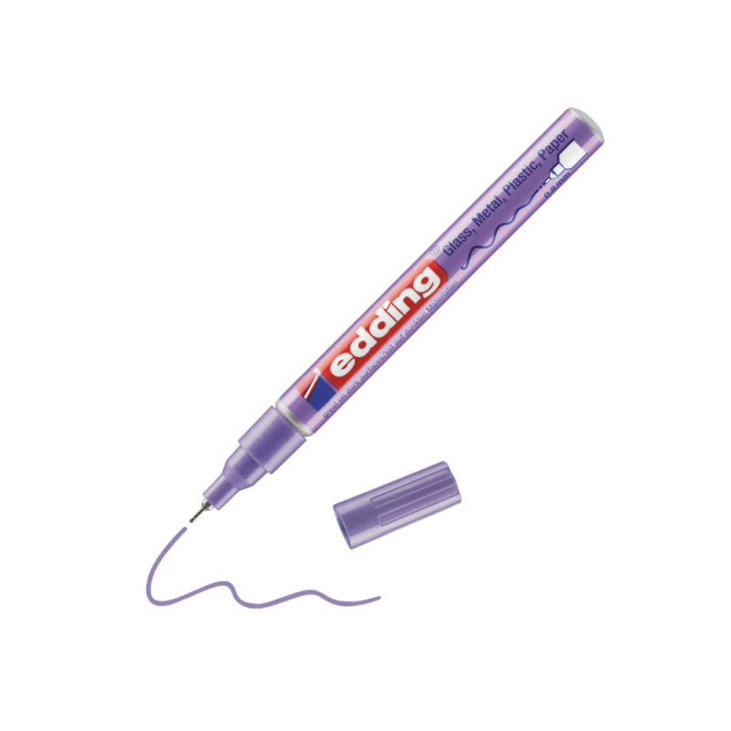 Edding – Μαρκαδόρος Λαδιού Paint Marker 780, Metallic Violet 780-78