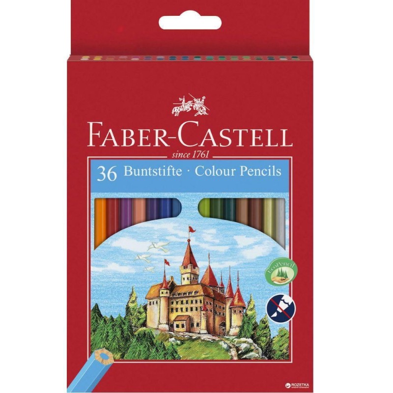 Faber Castell - Ξυλομπογιές 36 Τμχ 120136