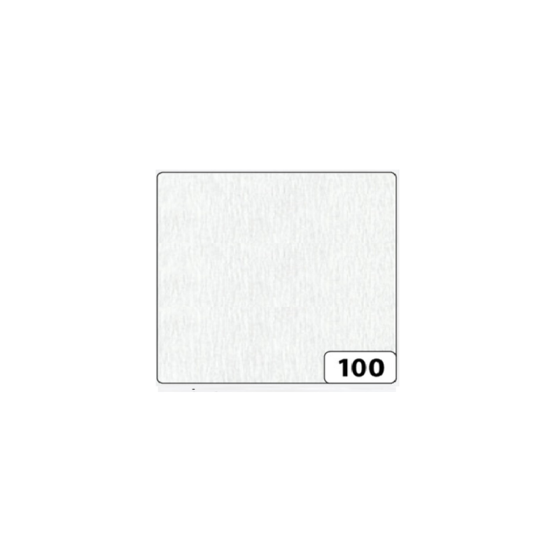Folia - Χαρτί Γκοφρέ, Λευκό 50x250 cm 822100