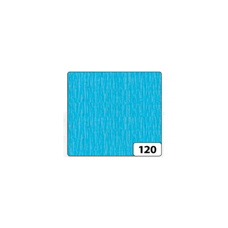 Folia - Χαρτί Γκοφρέ, Γαλάζιο 50x250 cm 822120