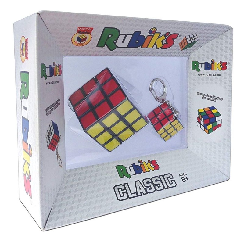 Rubiks - Κύβος Του Ρούμπικ 3X3 Με Δώρο Μπρελόκ 5051