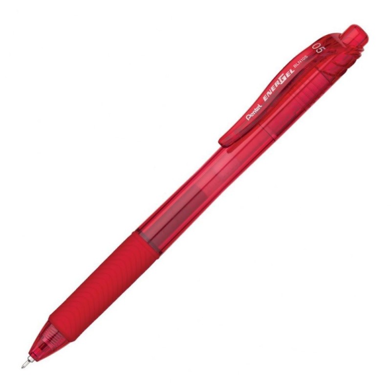 Pentel - Στυλό Energel Με Κουμπί 0.5 Κόκκινο BLN105-B