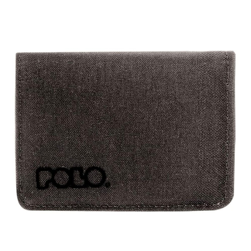 Polo - Πορτοφόλι RFiD Protected Small Wallet Jean, Γκρι Ανθρακί 9-38-013-09