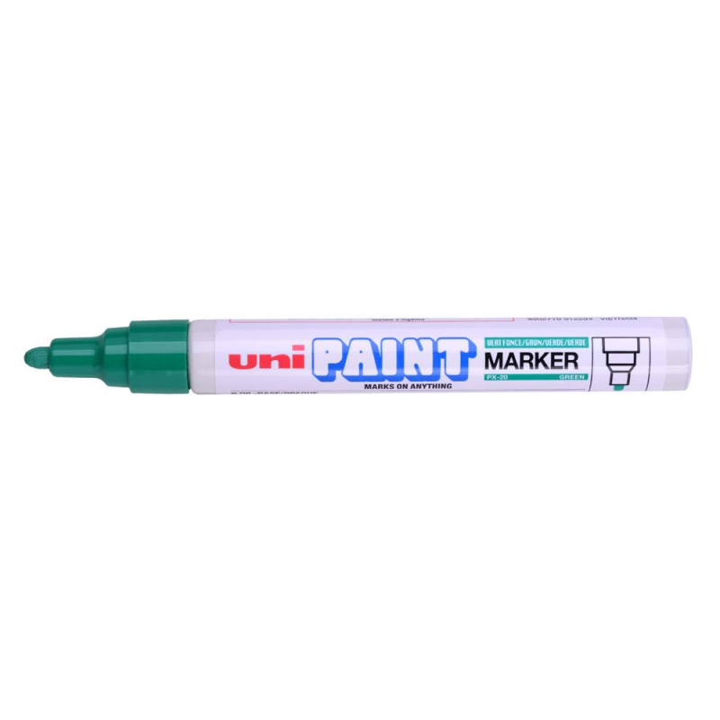 Uniball – Μαρκαδόρος Λαδιού Paint Marker PX-20 2.2-2.8 mm Πράσινο 912294