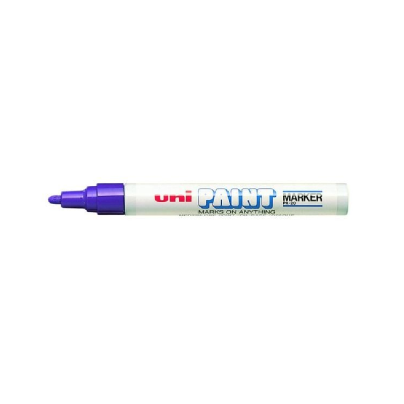 Uniball – Μαρκαδόρος Λαδιού Paint Marker PX-20 2.2-2.8 mm Βιολετί 912324
