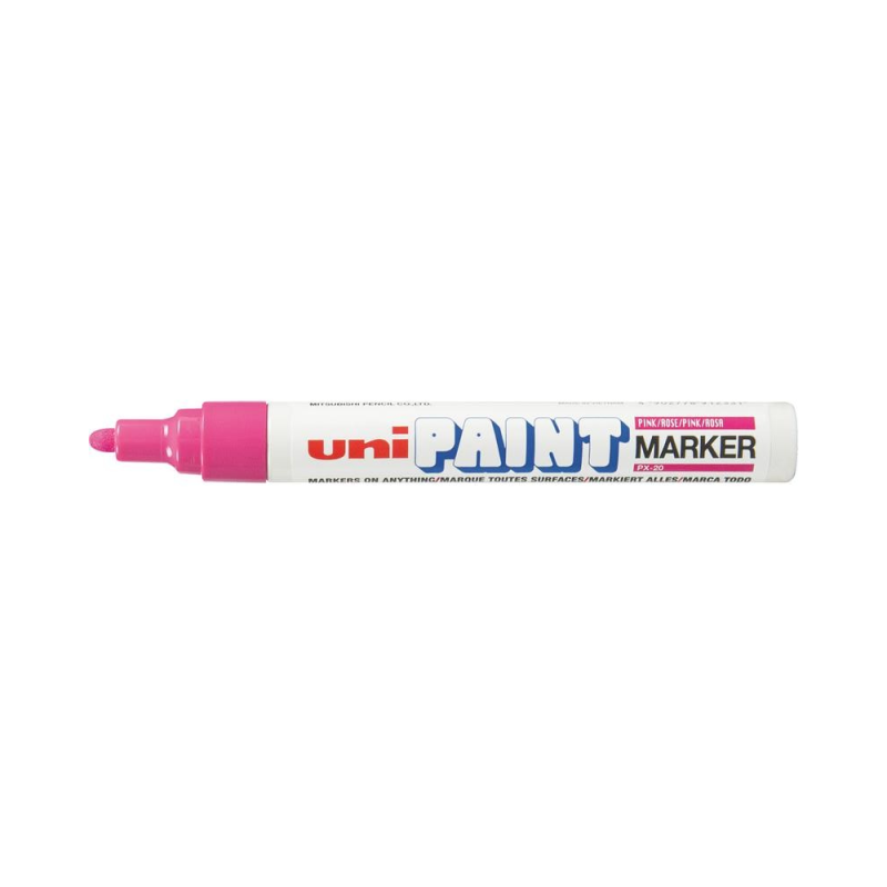 Uniball – Μαρκαδόρος Λαδιού Paint Marker PX-20 2.2-2.8 mm Ροζ 912331