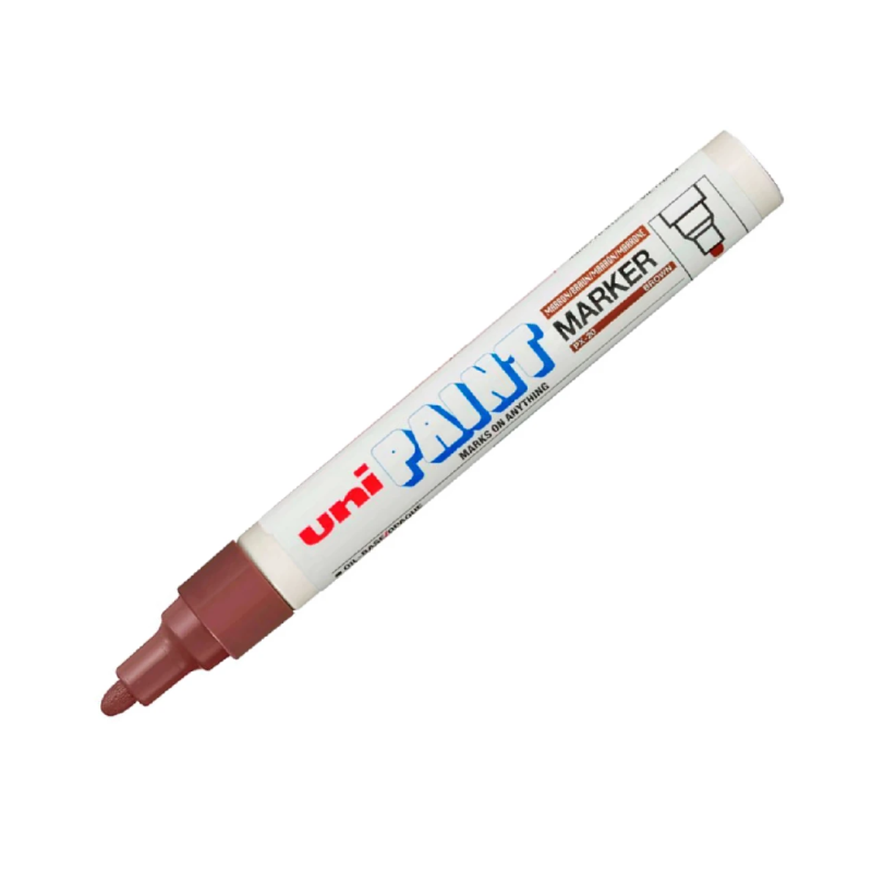 Uniball – Μαρκαδόρος Λαδιού Paint Marker PX-20 2.2-2.8 mm Καφέ 912355