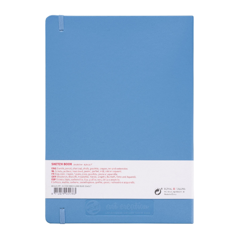 Royal Talens - Σημειωματάριο Sketchbook Art Creation Lake Blue 21x29,7 εκ 80 Φύλλα 9314213M