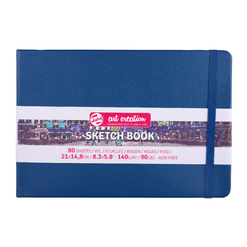 Royal Talens - Σημειωματάριο Sketchbook Art Creation Navy Blue 21x14,8 εκ 80 Φύλλα 9314235M