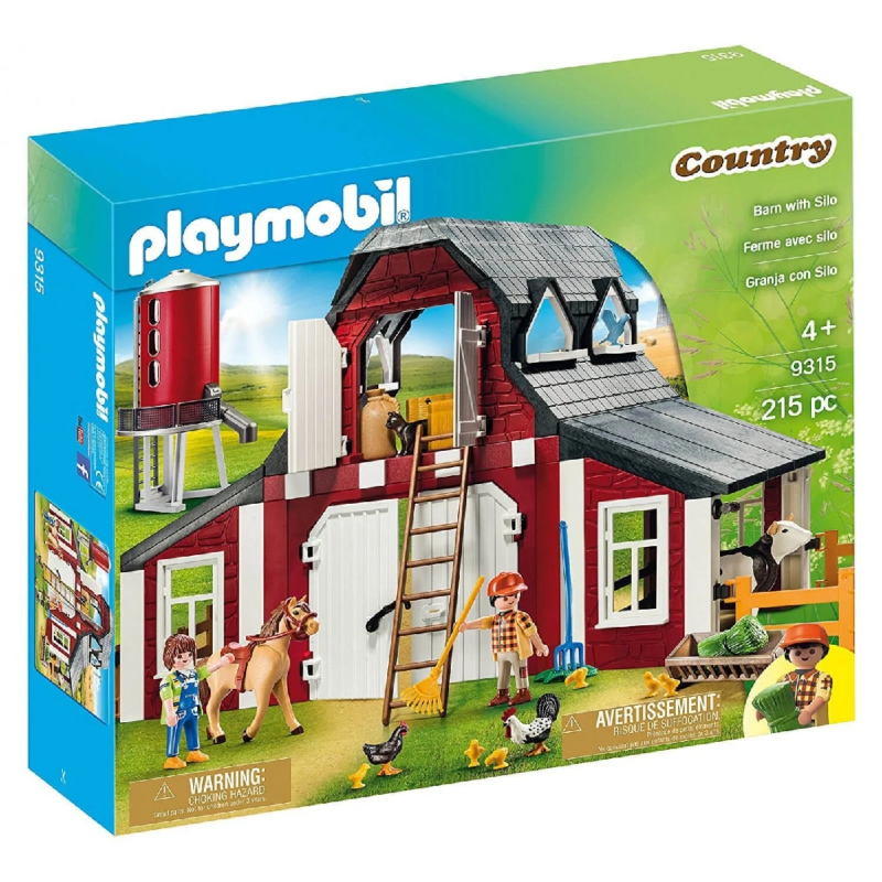 Playmobil Country - Αγρόκτημα Με Σιλό 9315