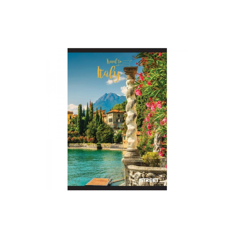 Street - Σημειωματάριο Ριγέ, Travel To Italy 15 x 20,5 cm 54 Φύλλα 942744