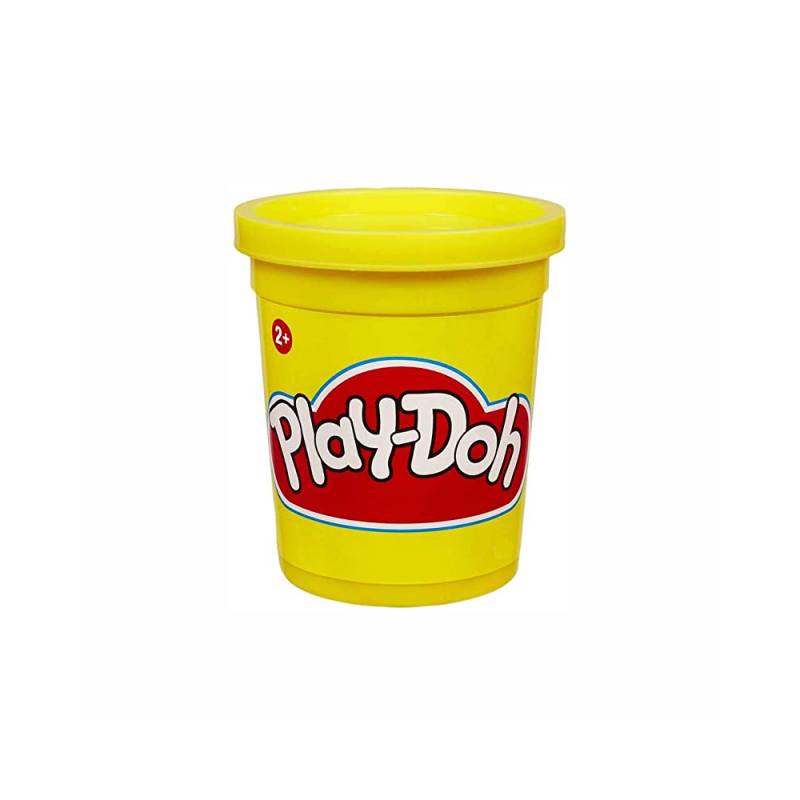 Hasbro - Play-Doh Πλαστελίνη Μονό Βαζάκι Κίτρινο 112gr