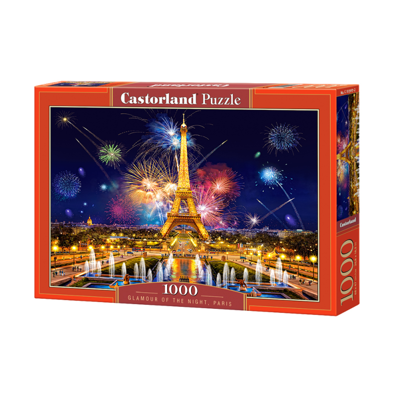Castorland - Puzzle, Glamour Of The Night, Paris 1000 Pcs C-103997