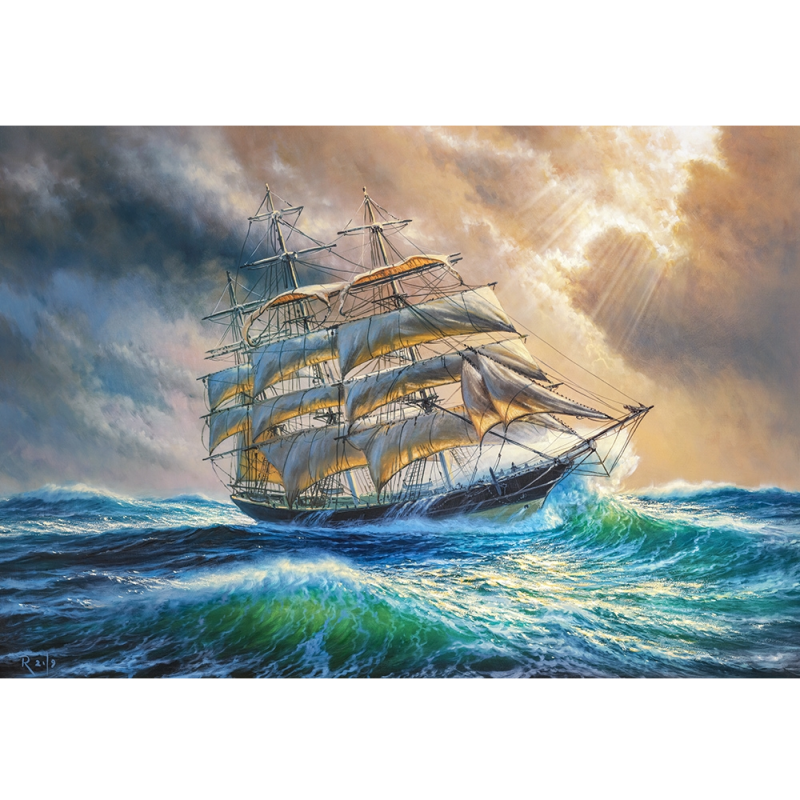 Castorland - Puzzle, Sailing Against All Odds 1000 Pcs C-104529