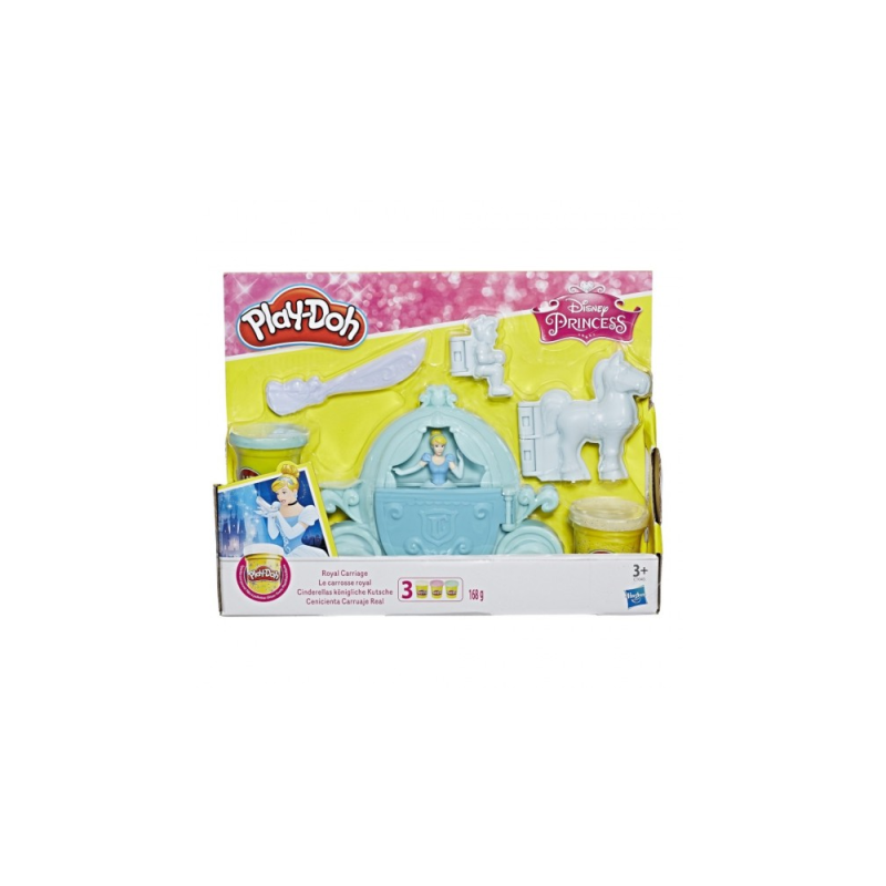 Hasbro Play-Doh - Disney Princess, Βασιλική Άμαξα Σταχτοπούτας C1045