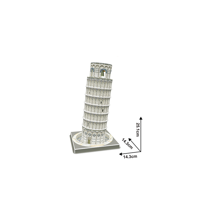 Cubic Fun - 3D Puzzle Leaning Tower Of Pisa 27 Pcs C241h