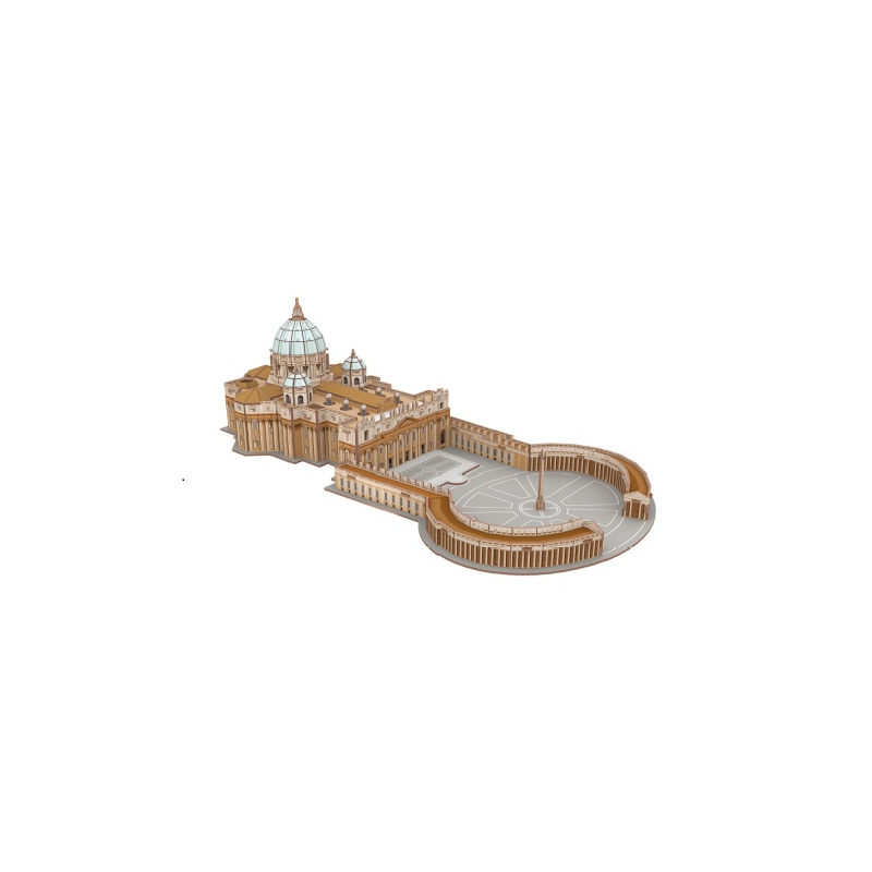Cubic Fun - 3D Puzzle World΄s Great Architecture, St. Peter's Basilica 68 Pcs C244h