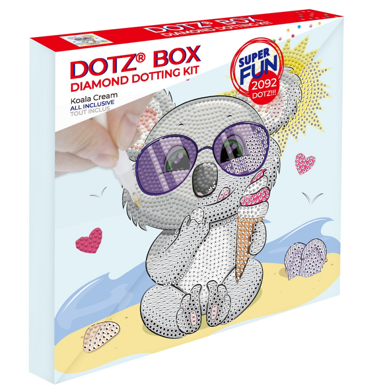 Diamond Dotz - Ψηφιδωτό, Koala Cream DBX.040