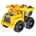 Mattel - Mega Bloks, Deluxe Φορτηγό Cat Με Τουβλάκια Για Παιδιά DCJ86