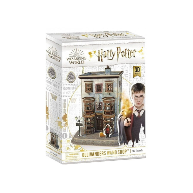 Cubic Fun - 3D Puzzle Harry Potter, Diagon Alley Ollivanders Wand Shop 66 Pcs DS1006h