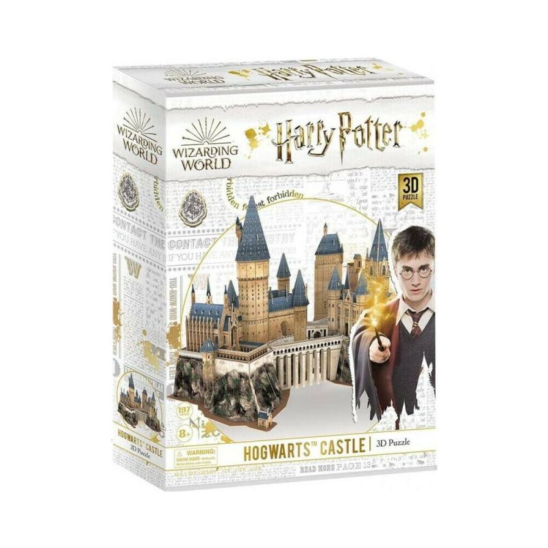 Cubic Fun - 3D Puzzle Harry Potter, Hogwarts Castle 197 Pcs DS1013h