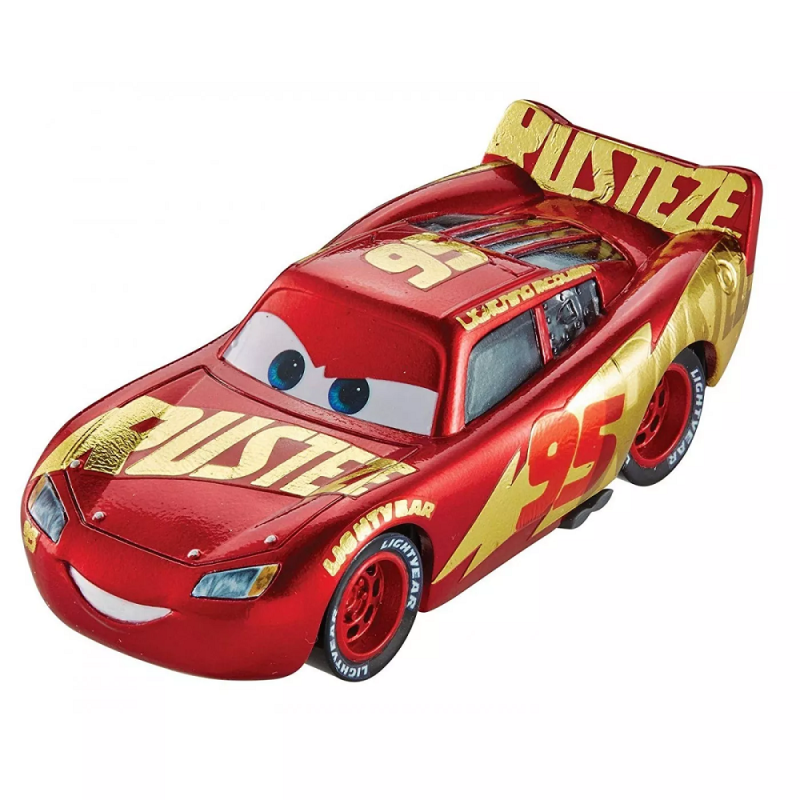 Mattel Cars - Αυτοκινητάκι, Rusteze Racing Center Lighting McQueen DXV45 (DXV29)
