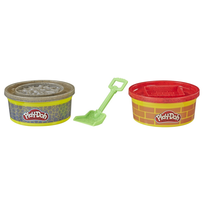 Hasbro Play-Doh - Wheels, Buildin Compound (Τούβλα Και Πέτρες) E4524 (E4508)