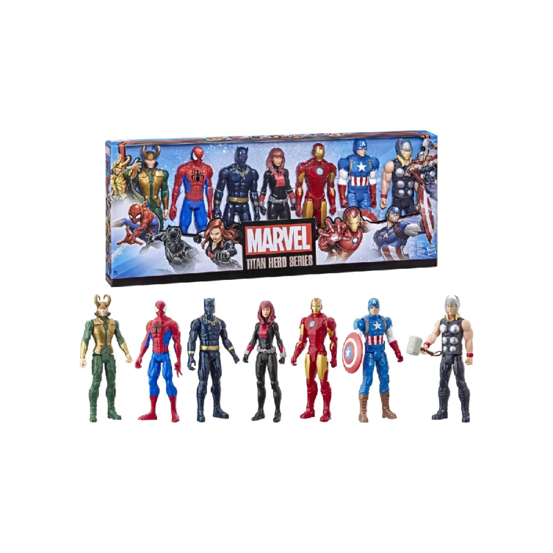 Hasbro - Marvel Avengers, Titan Hero Series, Multipack Collection 7 E5178